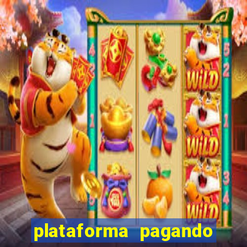 plataforma pagando no cadastro slots